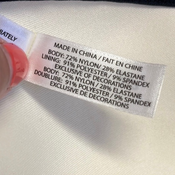 A Che Bikini Swimsuit Black Laser Cut Triangle String L Large New - Picture 5 of 6